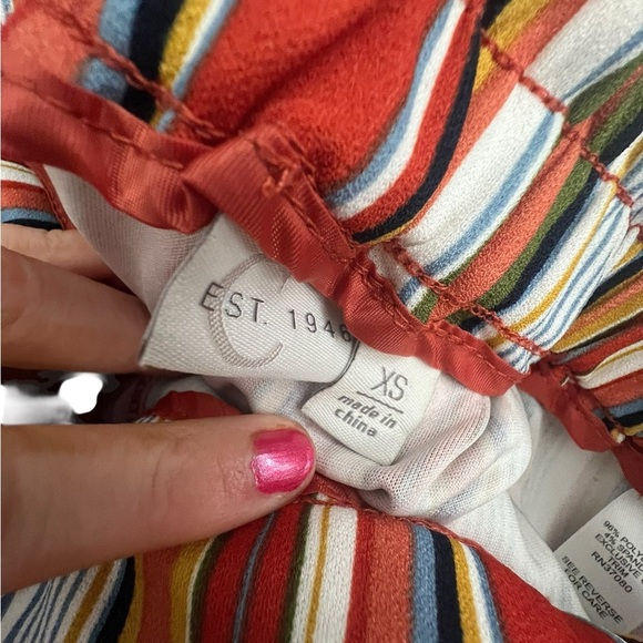 Striped Multicolor Pants XS - Picture 3 of 3